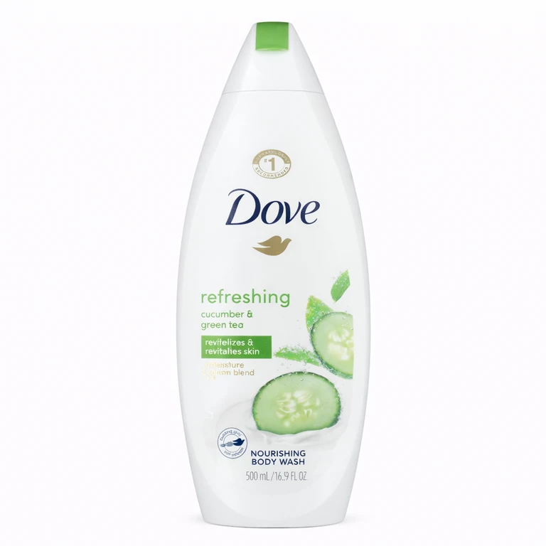 Dove Body Wash 500 ml - Cucumber & Green Tea